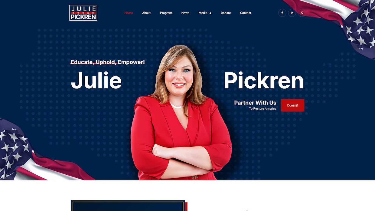 Voixly Web Design Portfolio 451 - Julie Pickren - [juliepickren.com]